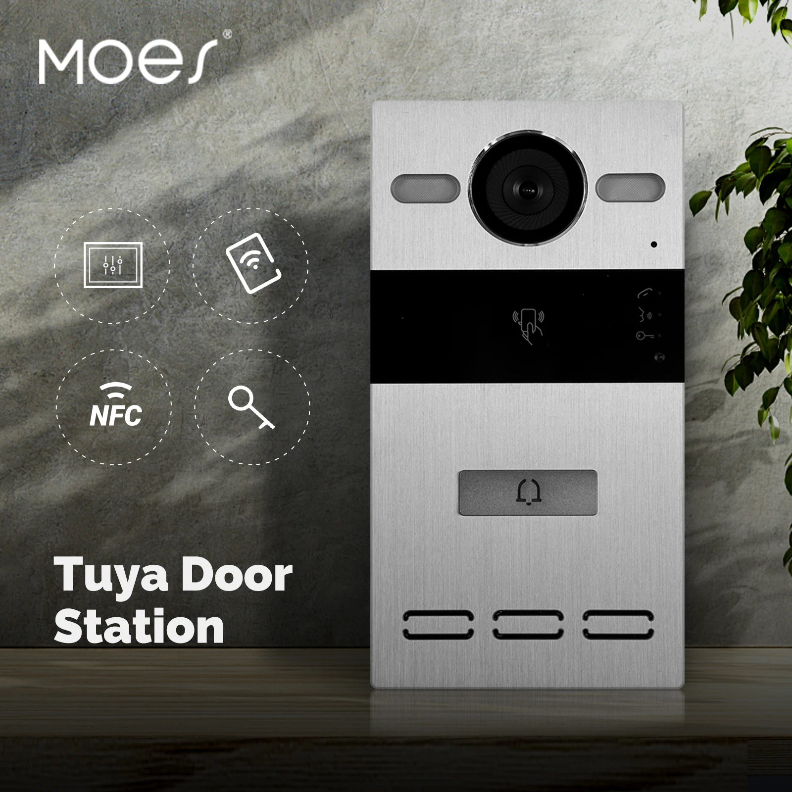 Moes Terminal de Acceso 10.1" PoE // Chasis IP65
