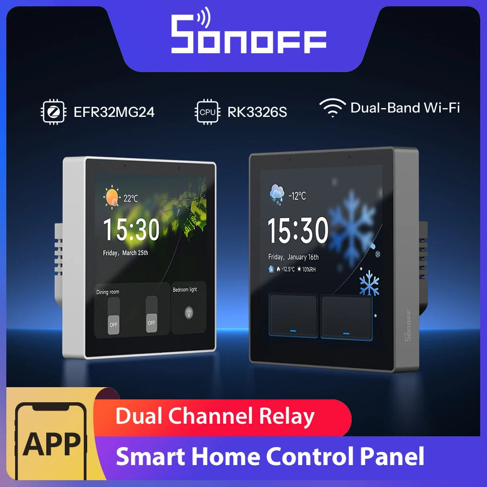 Sonoff Panel Central 3.95" // Gateway Cortex-A35